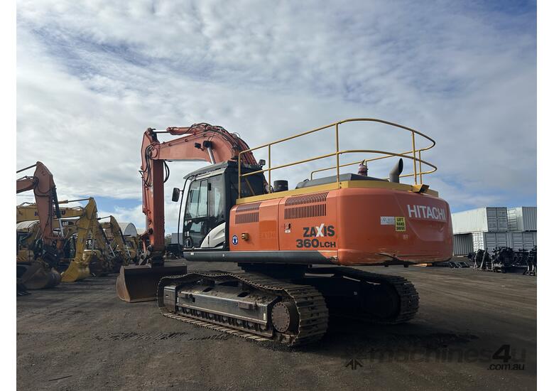 caption Hitachi ZX360 LCH
