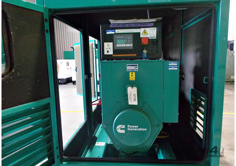 caption 68kVA Used Cummins Enclosed Generator Set