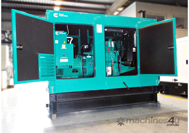 caption 68kVA Used Cummins Enclosed Generator Set