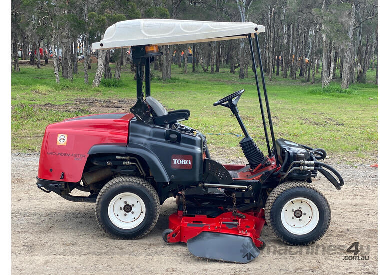 caption Toro Groundmaster 360 Standard Ride On Lawn Equipment