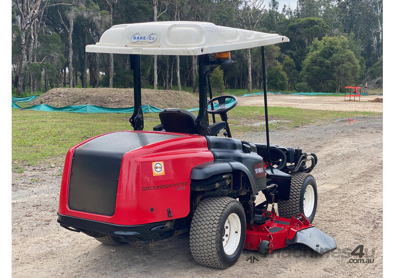 caption Toro Groundmaster 360 Standard Ride On Lawn Equipment