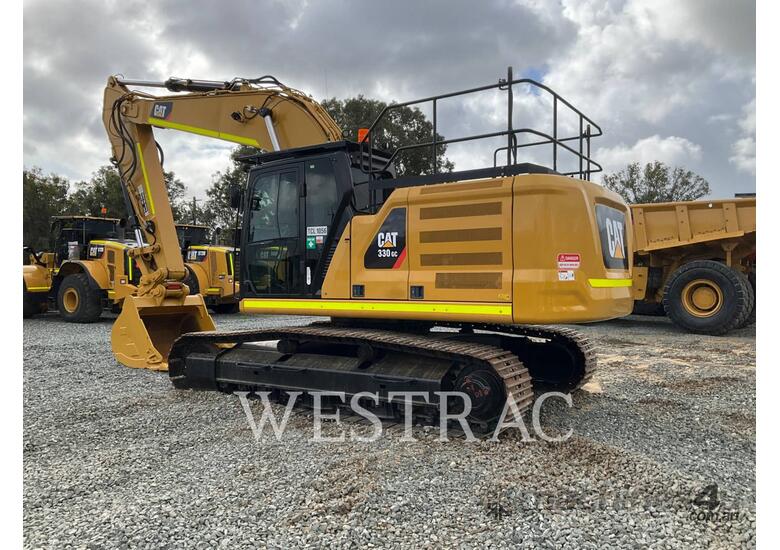 caption CAT 330-07GC Mining Shovel Excavator