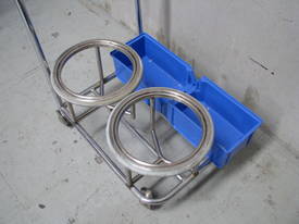 Stainless Steel Cleaning Trolley - picture0' - Click to enlarge