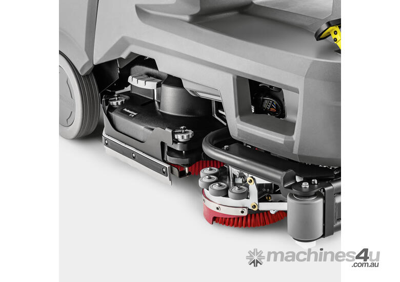 caption Karcher B 110 R Ride-On Scrubber Dryer