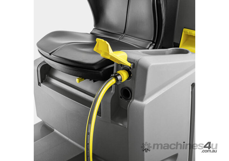 caption Karcher B 110 R Ride-On Scrubber Dryer
