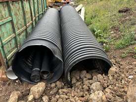 Various Poly Drainage Pipes - picture1' - Click to enlarge