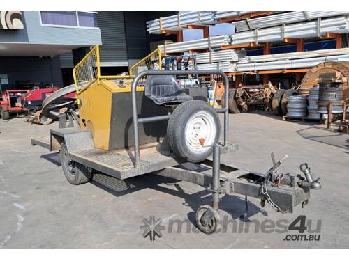 1991 Hydeng Hydraulics Single Axle Trailer Mounted Cable Winch