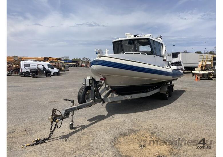caption Naiad Inflatable Fibreglass Runabout Boat