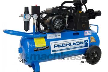PEERLESS PHP15 Truckies Series Belt Drive Single Phase Air Compressors