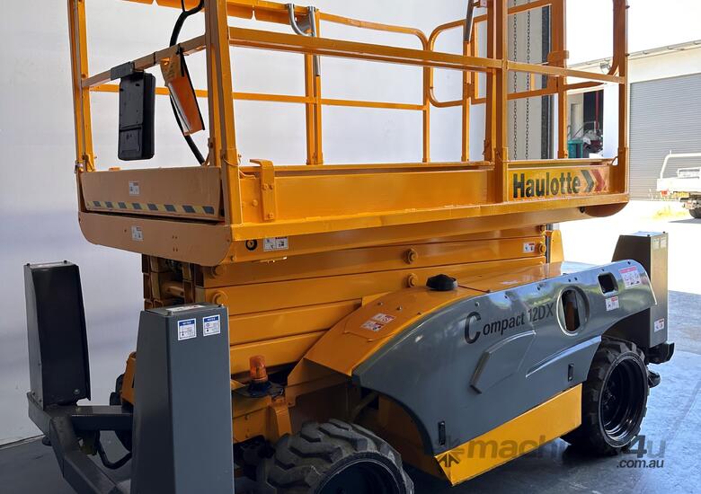2014 Refurbished Haulotte Compact 12DX RT Scissor Lift image 3