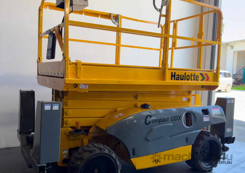 2014 Refurbished Haulotte Compact 12DX RT Scissor Lift