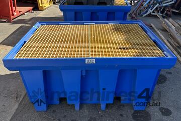 MAXBund Single IBC Safety Spill bund Bunded Pallet 1000L 1850 SWL MXP6001