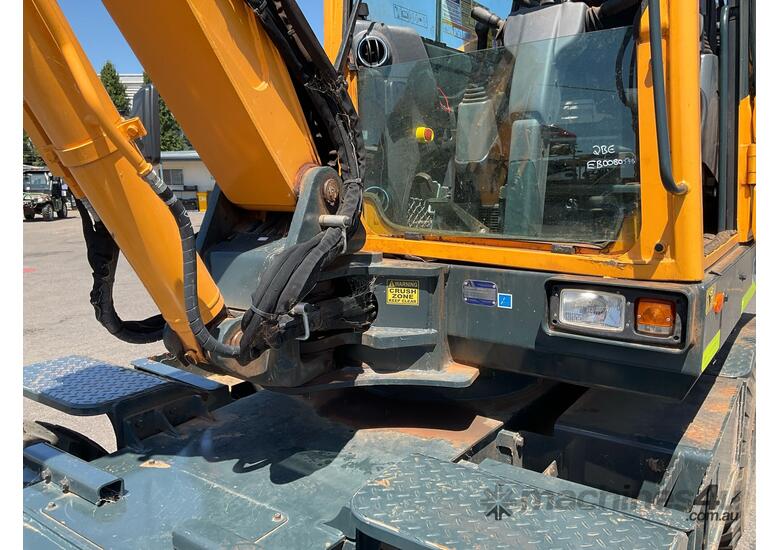 caption 2022 Hyundai Robex 60W-9S Excavator (Wheeled)
