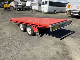 2022 Flatbed Trailer Flatbed Trailer /w Chest Dual Axle Trailer - picture0' - Click to enlarge