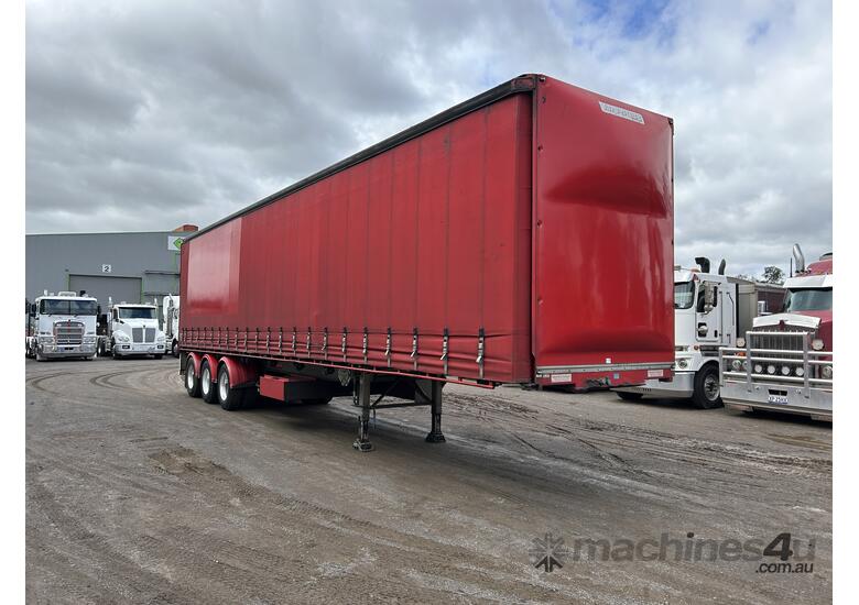 caption 2015 Barker Heavy Duty Triaxle Semi Trailer