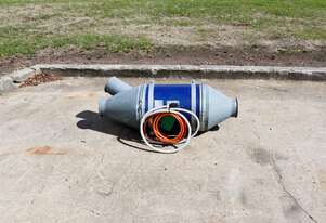 Inline Duct Booster Axial Fan - Speedlock