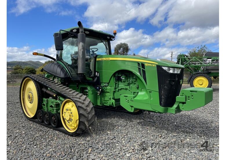 caption 2018 John Deere 8345RT Track Tractors