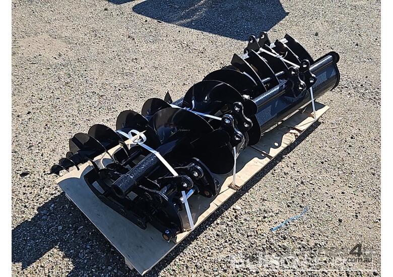 caption Unused Captok Qty (8 of) Quick Hitch, Rake, Ripper, Auger, 12
