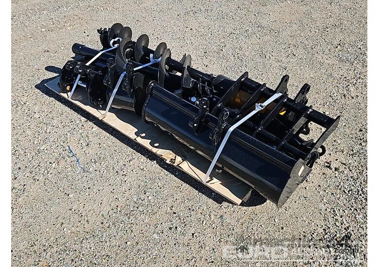 caption Unused Captok Qty (8 of) Quick Hitch, Rake, Ripper, Auger, 12