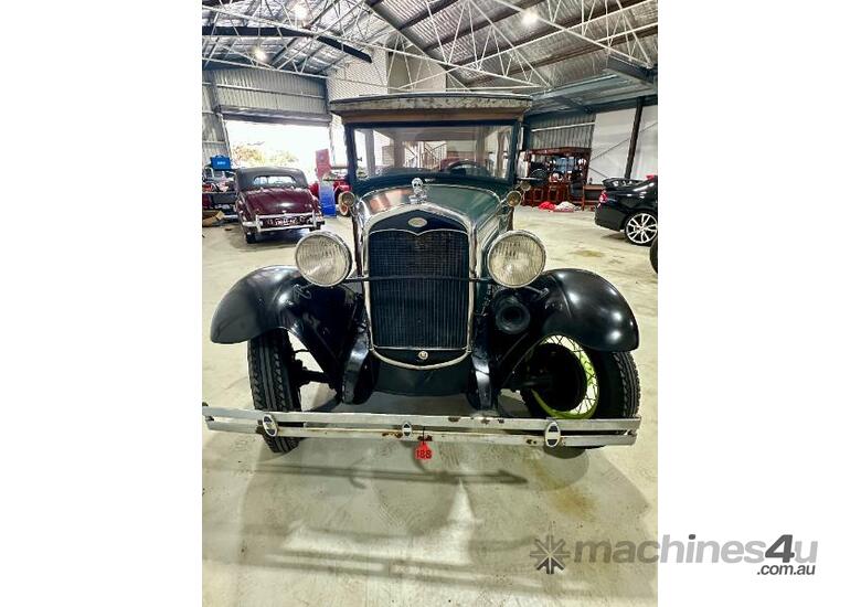 caption circa 1930 Ford Woody Wagon