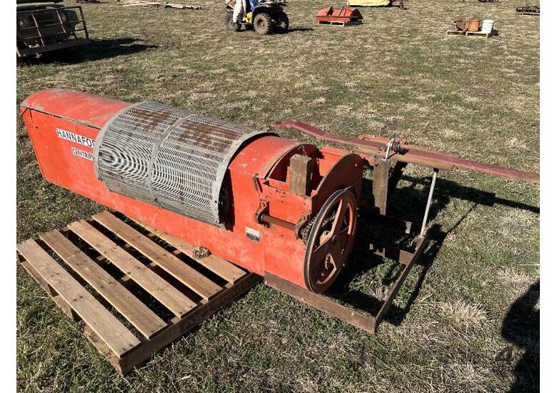 caption Hannaford Seed Grader