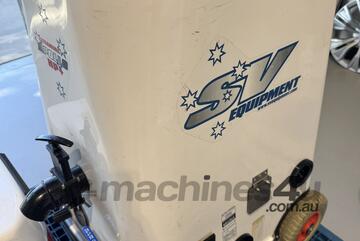 SV Equipment Steamvac Apollo HP+ Carpet Machine & Razorback Vac Booster Box & Mytee Hot Turbo Heater