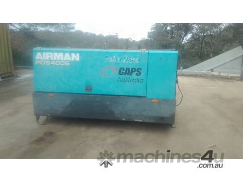 400 cfm Airman , Isuzu powered , 2700 hrs , skid mount , ex gov fleet ,