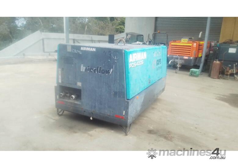 400 cfm Airman , Isuzu powered , 2700 hrs , skid mount , ex gov fleet ,