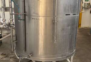 Stainless steel chemical 4.2Kl Capacity mixing tank with scales