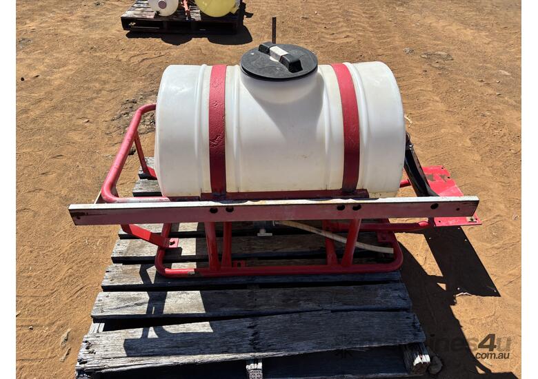 caption Croplands Spray Tank on Steel Frame