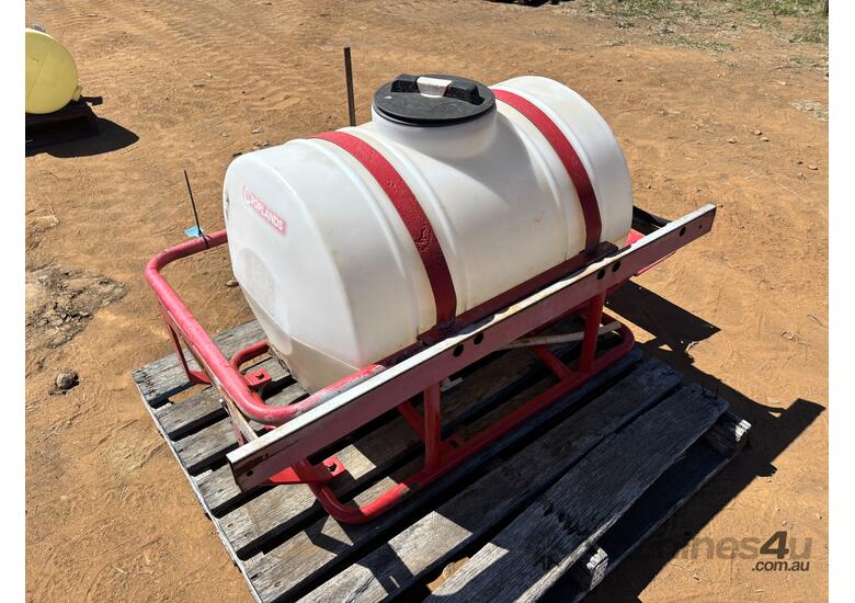 caption Croplands Spray Tank on Steel Frame