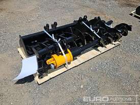 Unused Captok Qty (8 of), Quick Hitch, Rake, Ripper, Auger, 12