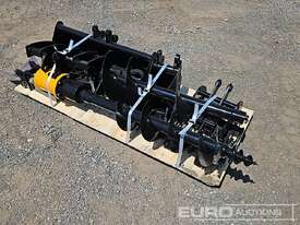 Unused Captok Qty (8 of), Quick Hitch, Rake, Ripper, Auger, 12