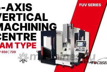 Heavy Duty, 5-Axis Precision. Meet the Focaseiki 5-Axis Vertical Machining Centre Ram Type series.