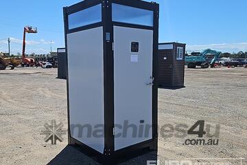 Unused Single Portable Toilet, Sink