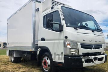 Mitsubishi Fuso Canter 515 Automatic 4x2 Refrigerated Pantech Truck. Ex Coles Home Delivery.