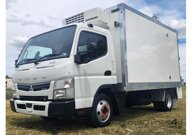  Mitsubishi Fuso Canter 515 Automatic 4x2 Refrigerated Pantech Truck. Ex Coles Home Delivery. 