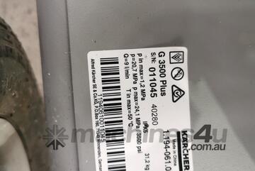 Karcher G3500 Plus Pressure Washer
