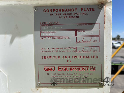 2008 Isuzu FVZ 1400 Elevated Work Platform