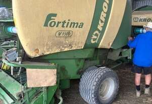 2016 KRONE V1500 ROUND BALER U5025