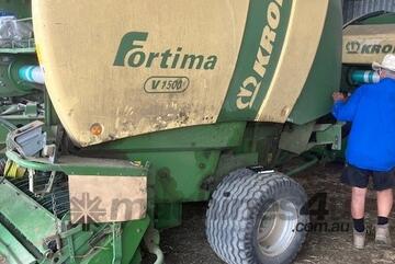 2016 KRONE V1500 ROUND BALER U5025