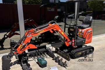 Mini Excavator 1.2 T RHINOCEROS XN12-8 Package Deal with 3 Cyl KUBOTA Engine