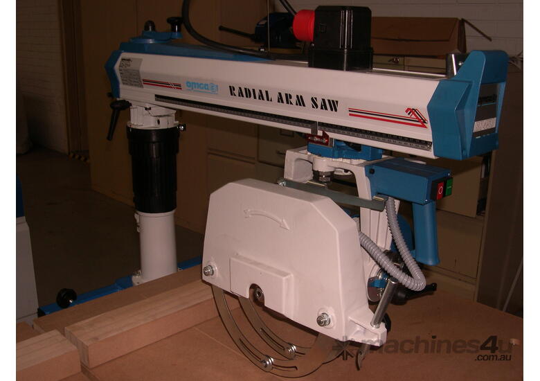 caption OMGA RADIAL ARM SAW RN SERIES