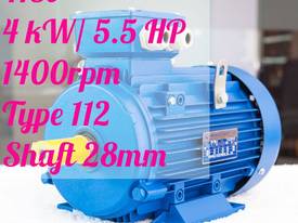 4kw/5.5HP 1400rpm shaft 28mm  motor Three-phase - picture0' - Click to enlarge