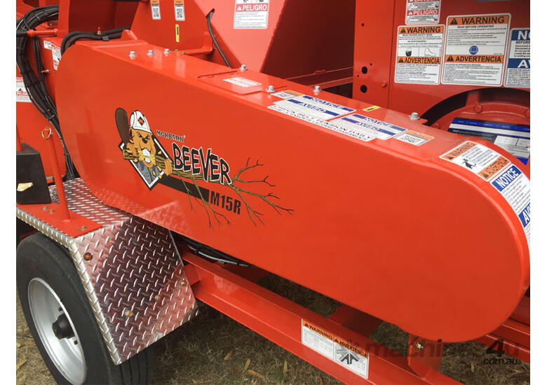 New morbark NEW Morbark Beever 1821 Diesel Wood Chipper Diesel Wood