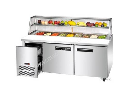 F.E.D. SCB/18 two large door DELUXE Sandwich Bar