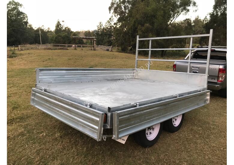 caption Ozzi 10x7 Flat Top Trailer