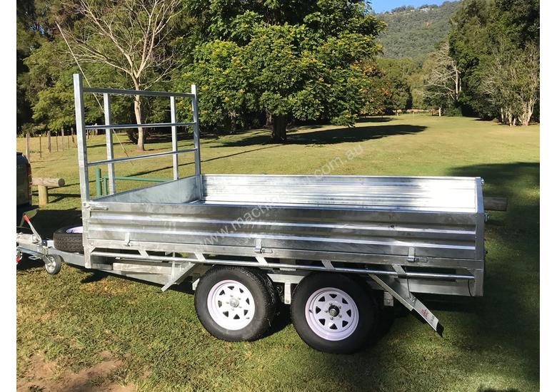 caption Ozzi 10x7 Flat Top Trailer