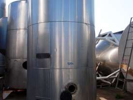 Stainless Steel Storage Tank (Vertical), Capacity: 11,000Lt - picture0' - Click to enlarge