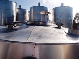 Stainless Steel Storage Tank (Vertical), Capacity: 11,000Lt - picture2' - Click to enlarge